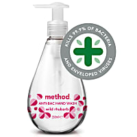 anti-bac gel hand wash wild rhubarb